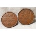 PALESTINE 1927 . TWO 2 MILS COINS . EXCELLENT HIGH GRADE